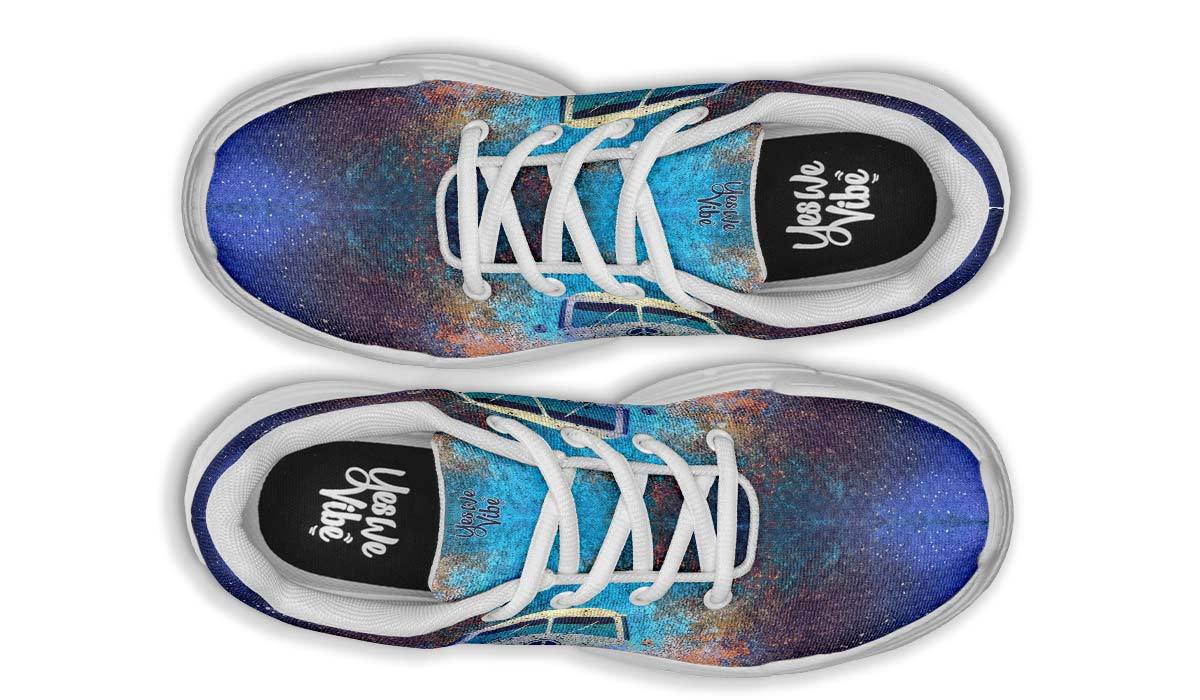 Galaxy Spray Paint Hippie Van