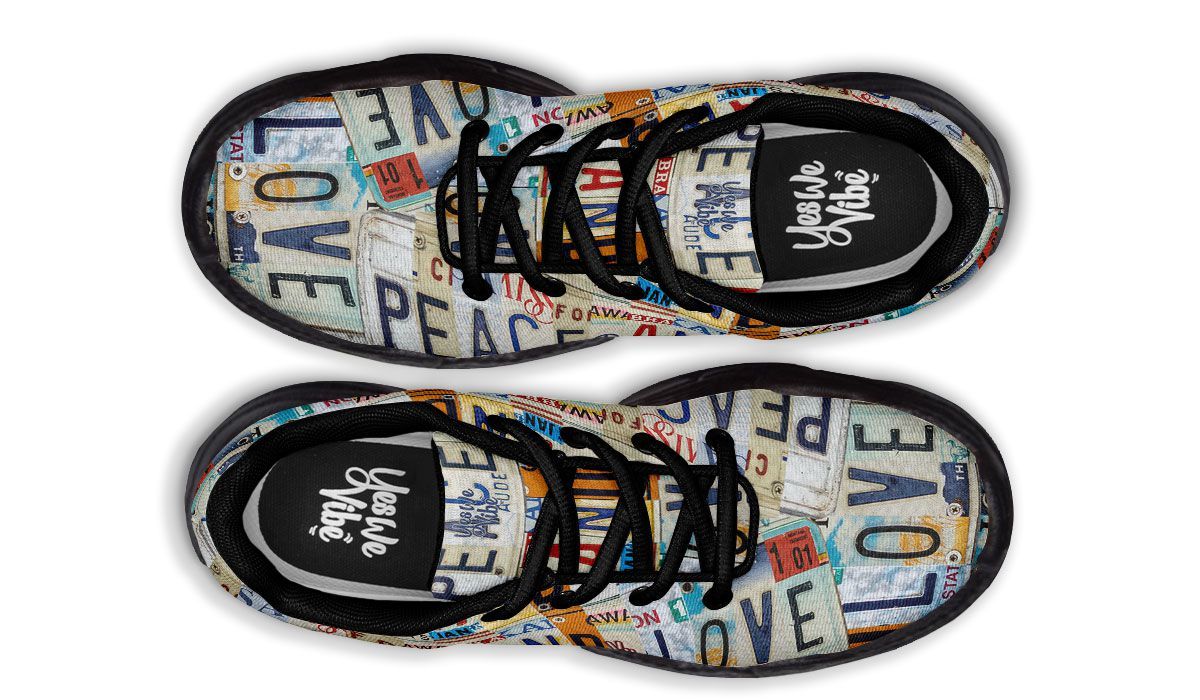 Peace And Love Plate