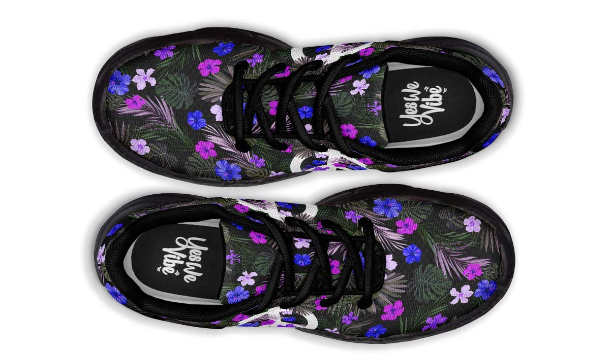 Peace Flower Tropical Grey