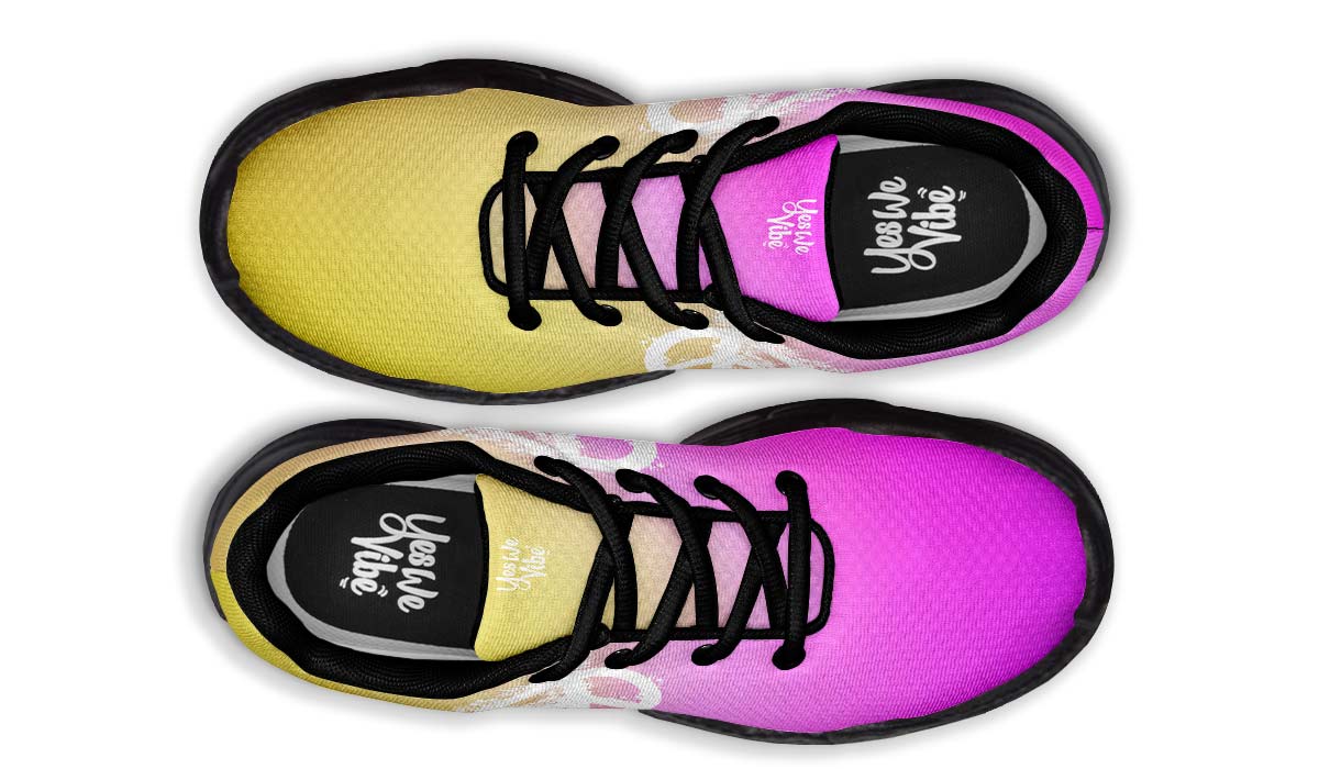 Peace Gradient Purple Yellow