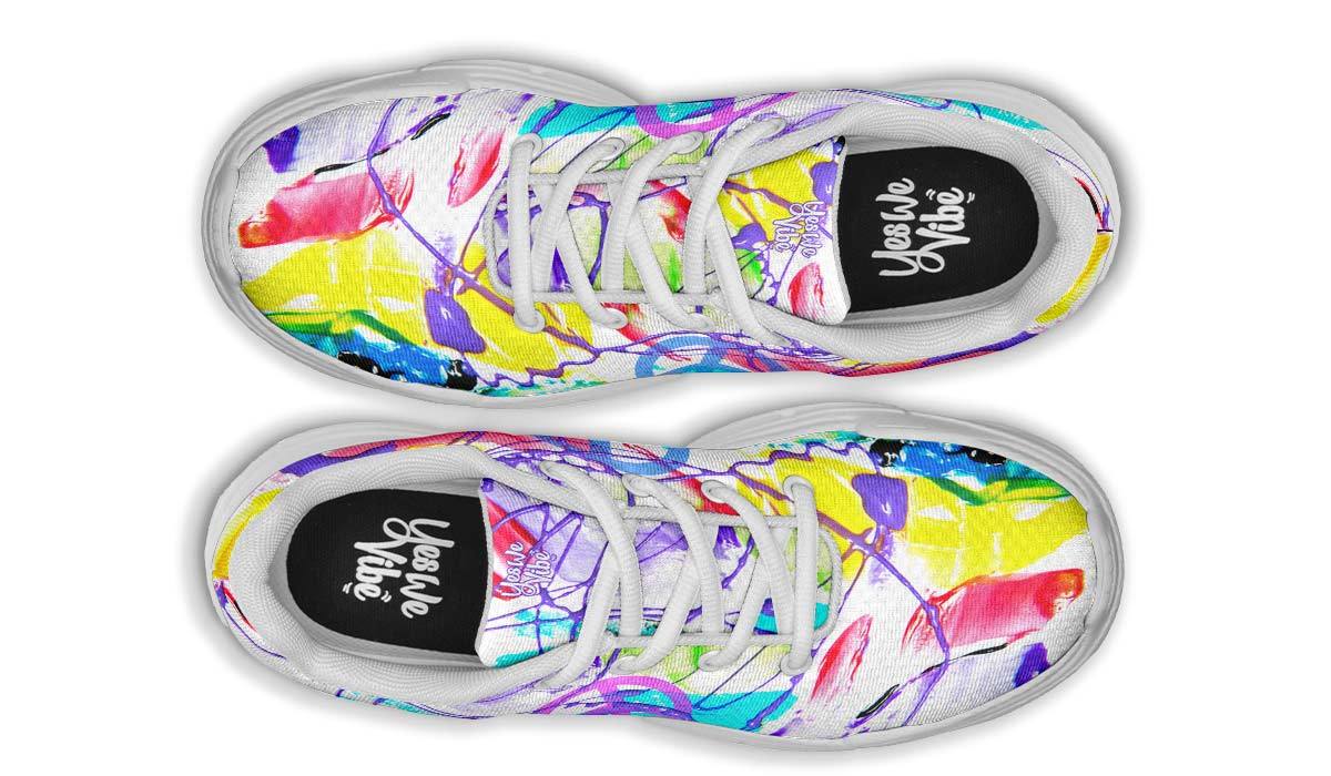 Peace Violet Paint Splash