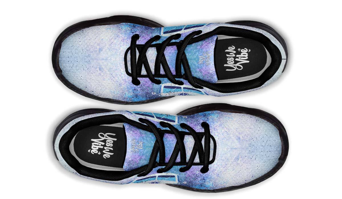 Sky Blue Spray Paint Hippie Van