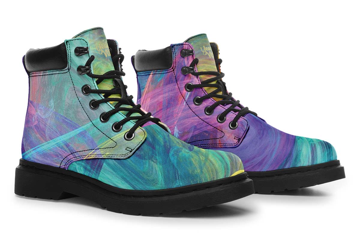 Happy Hippie In Colors