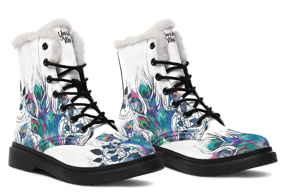 Watercolor Peacock Feather