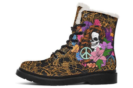 Gypsy Skull Peace Black