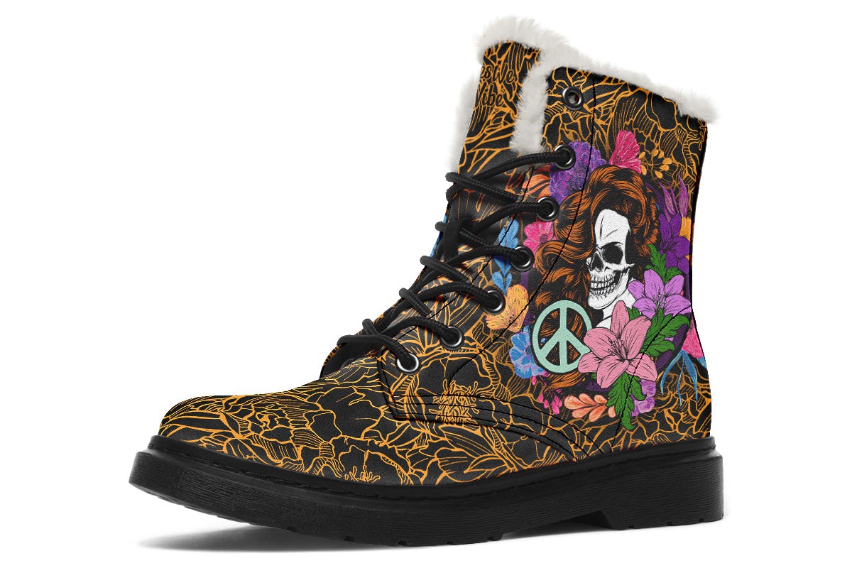 Gypsy Skull Peace Black