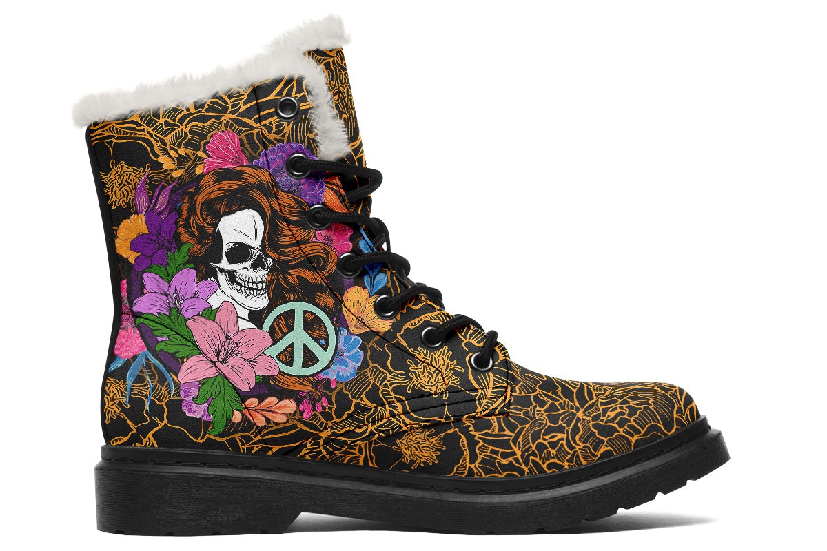 Gypsy Skull Peace Black