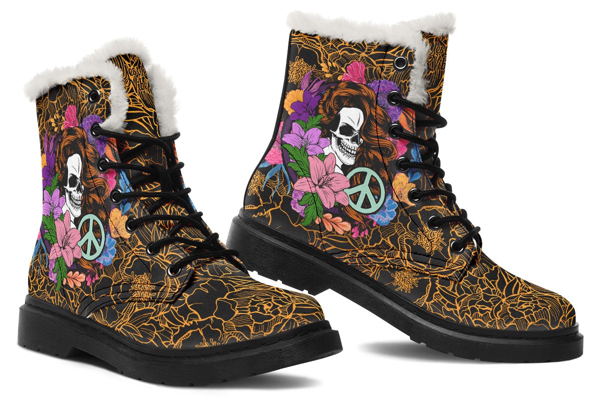 Gypsy Skull Peace Black