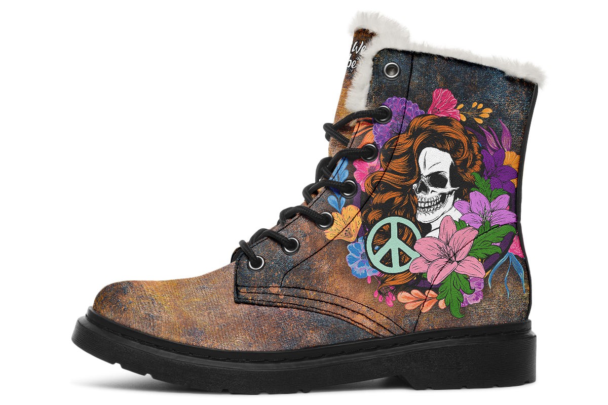 Gypsy Skull Peace Goldenbrown