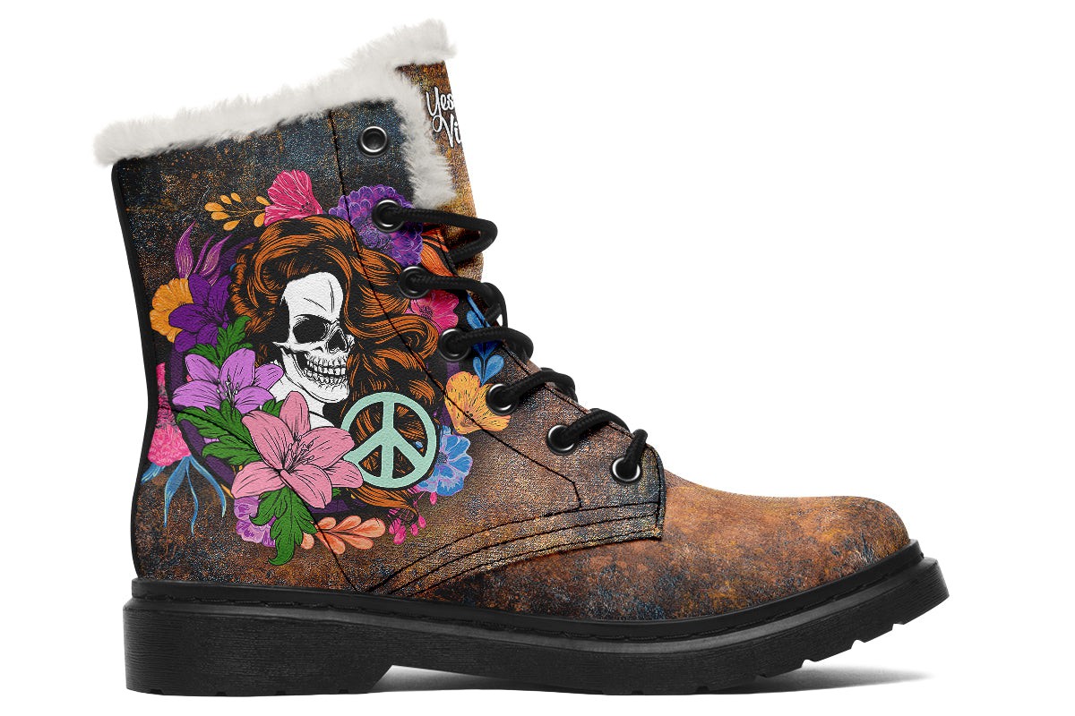 Gypsy Skull Peace Goldenbrown