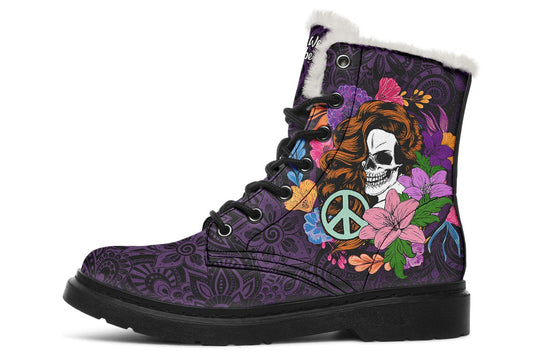 Gypsy Skull Peace Violet