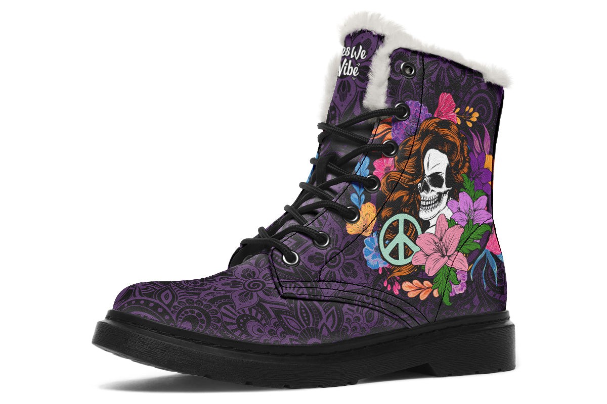 Gypsy Skull Peace Violet