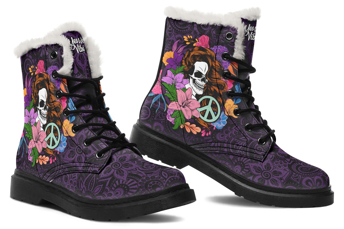 Gypsy Skull Peace Violet