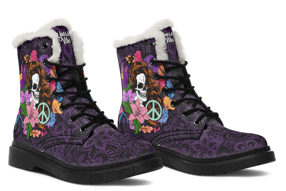 Gypsy Skull Peace Violet