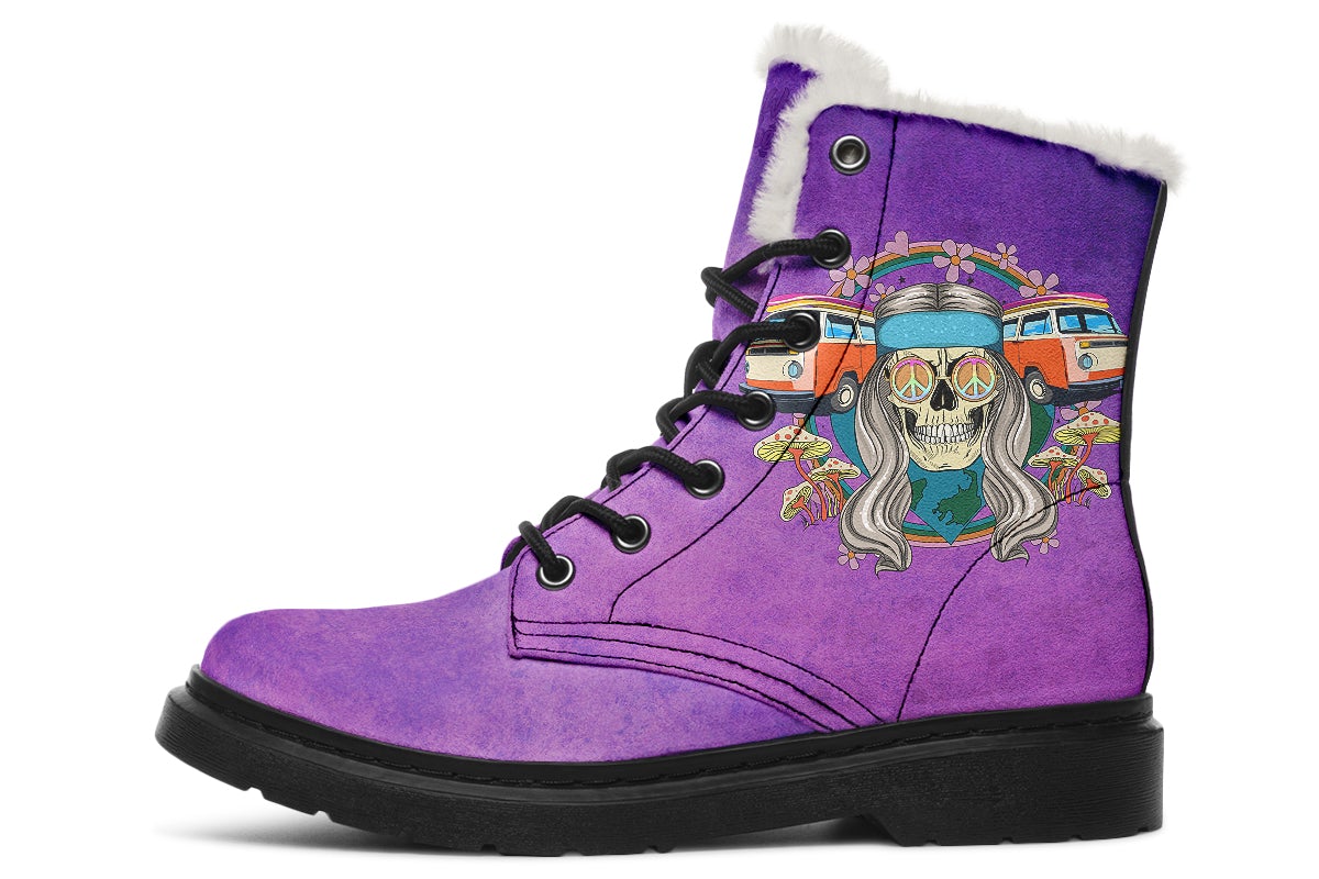 Hippie Skull Purple