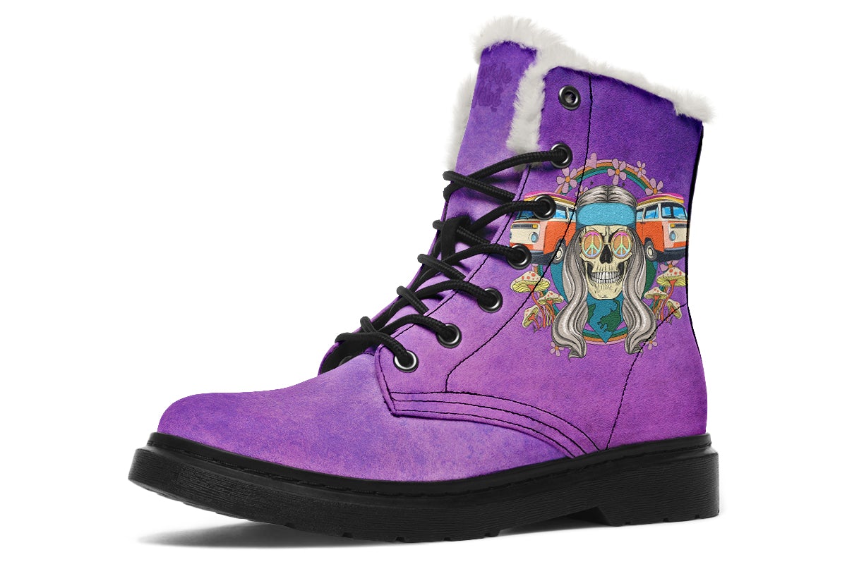 Hippie Skull Purple