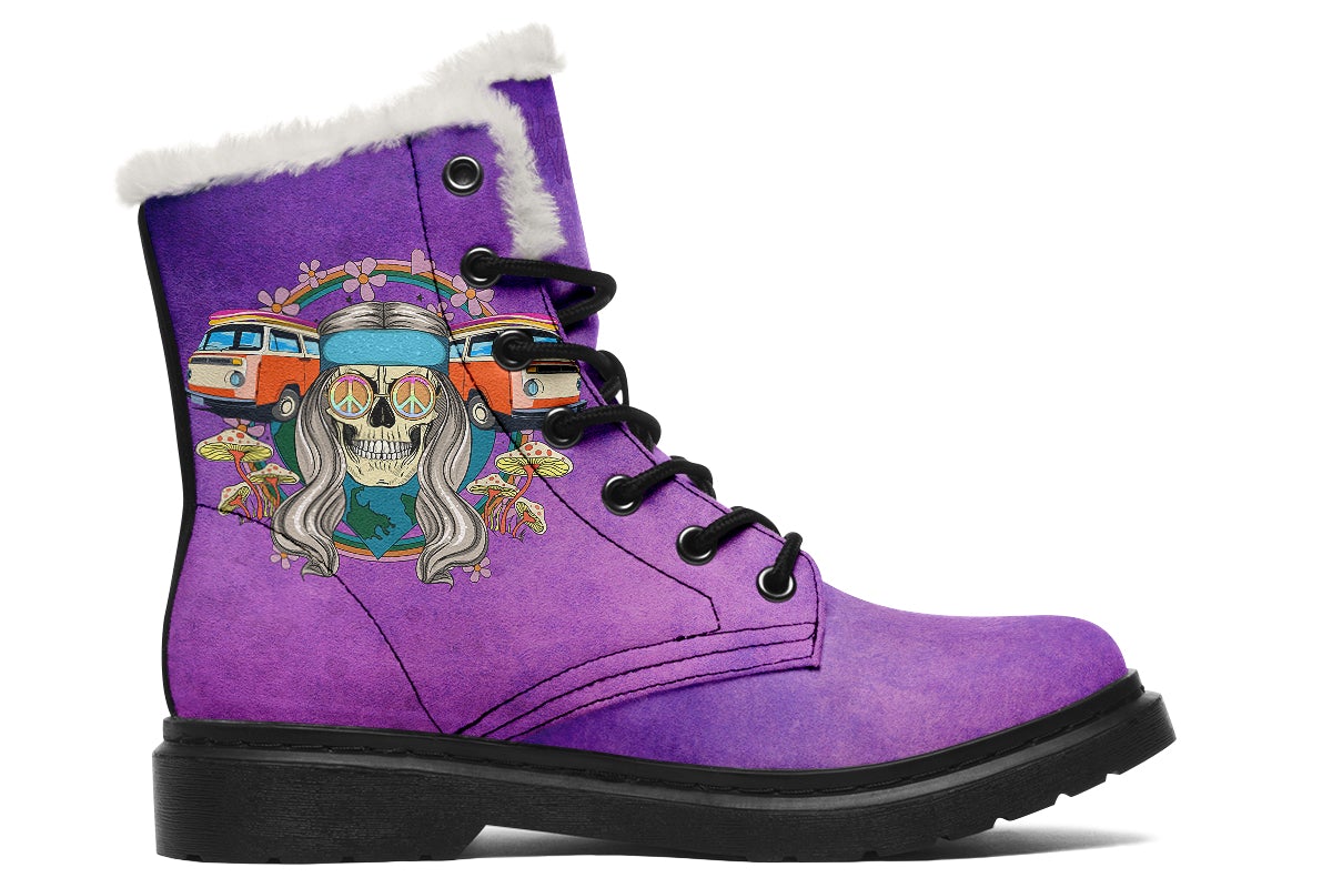 Hippie Skull Purple