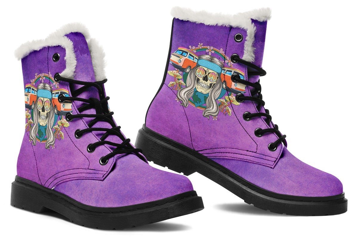 Hippie Skull Purple