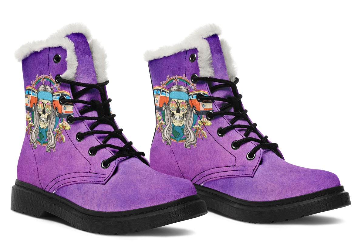 Hippie Skull Purple