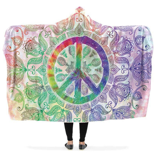 Tiedye Peace Mandala