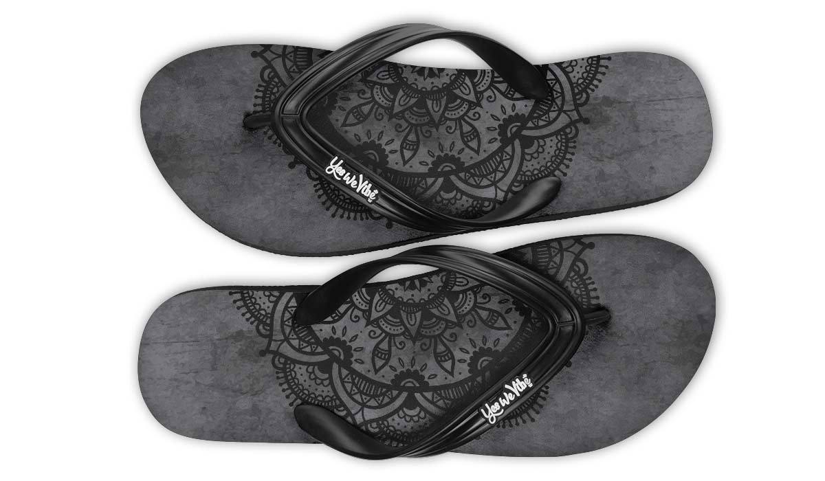 Grey Decorative Mandala Love