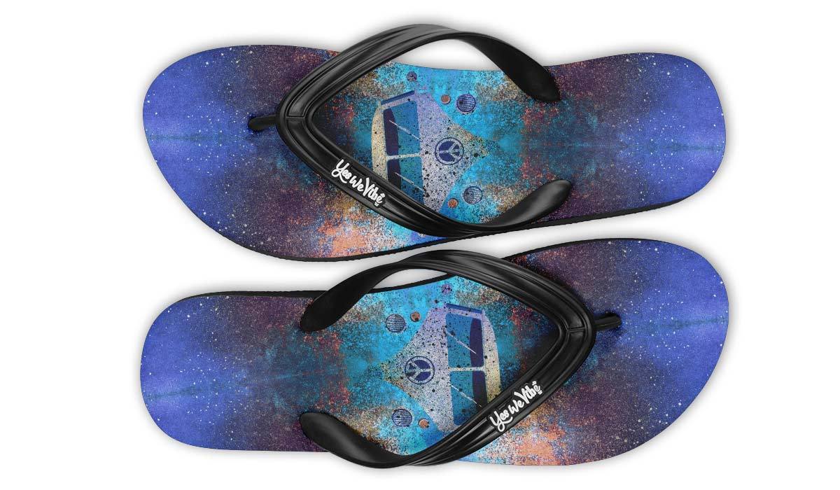 Galaxy Spray Paint Hippie Van