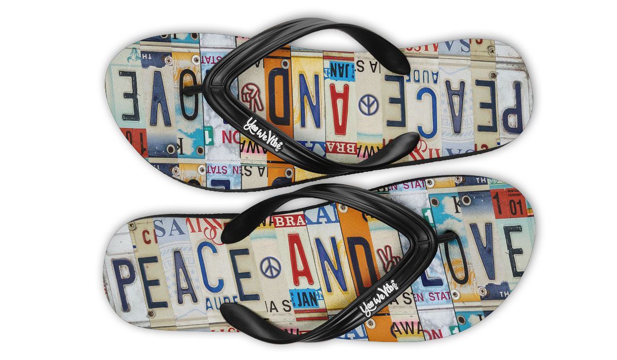 Peace And Love Plate