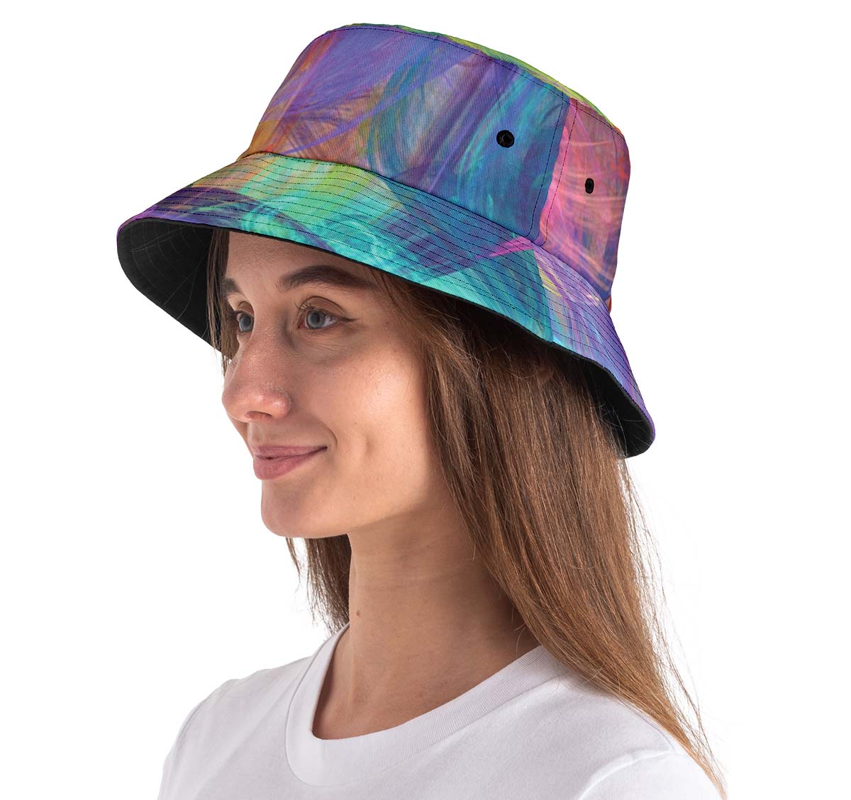 Happy Hippie In Colors