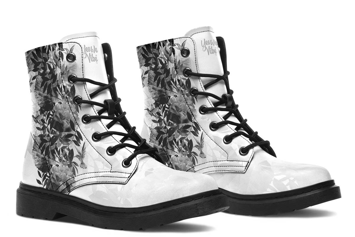 Black And White Floral