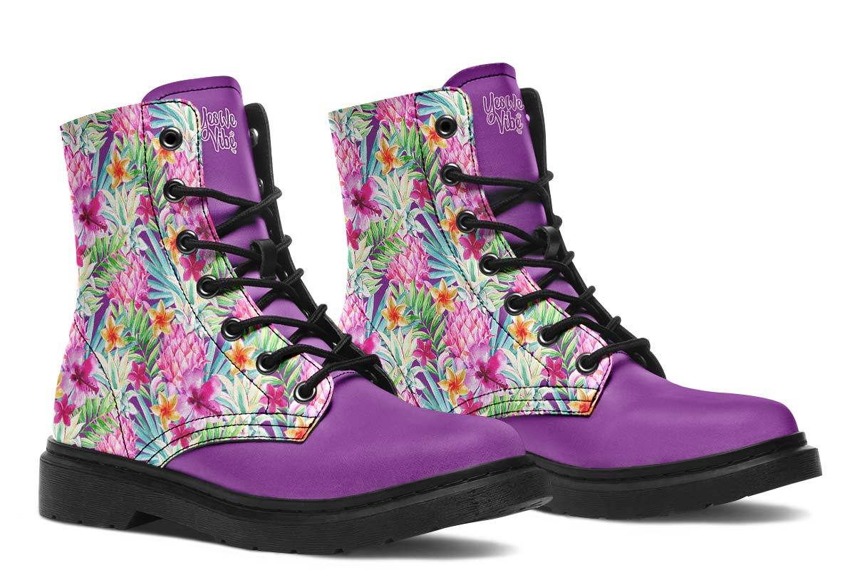 Watercolor Pink Pineapple