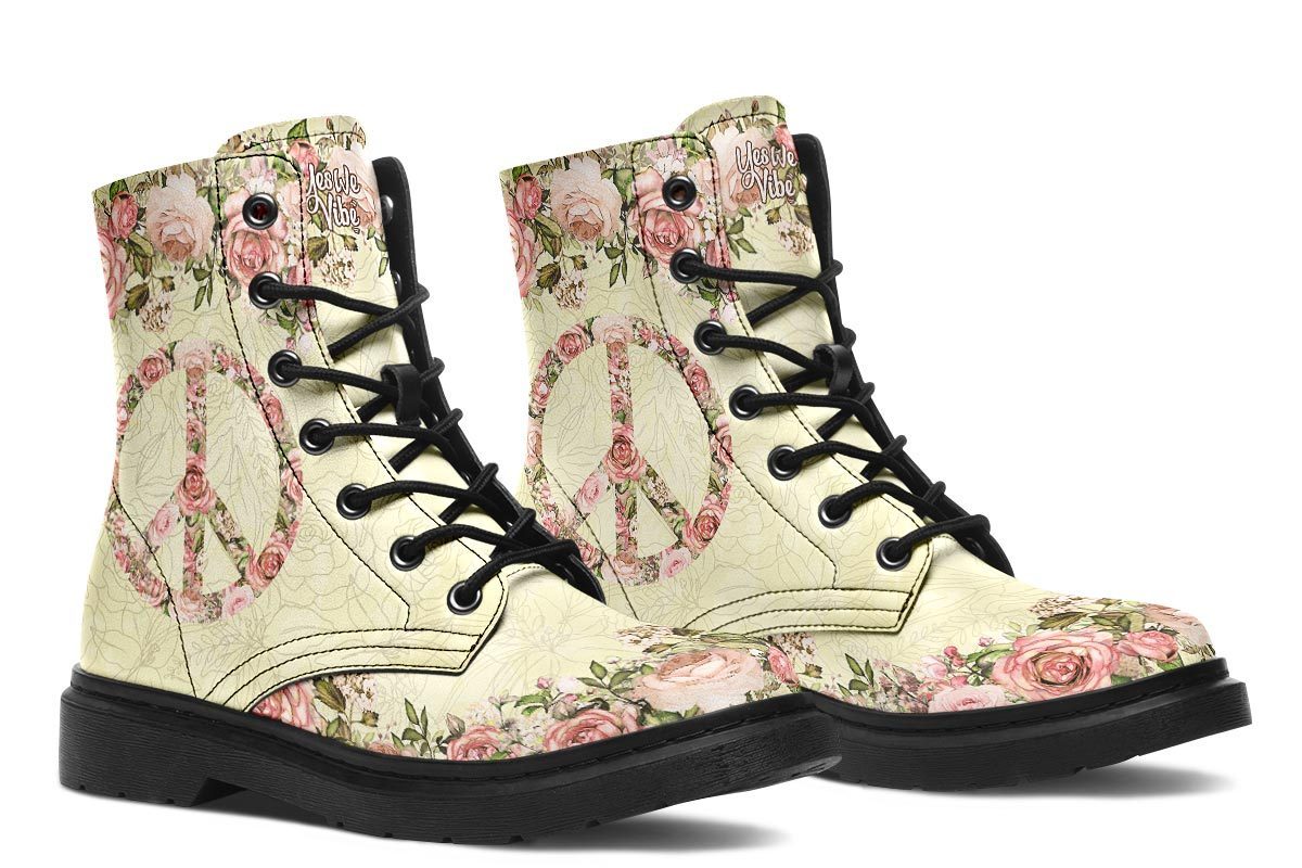 Peace Watercolor Floral