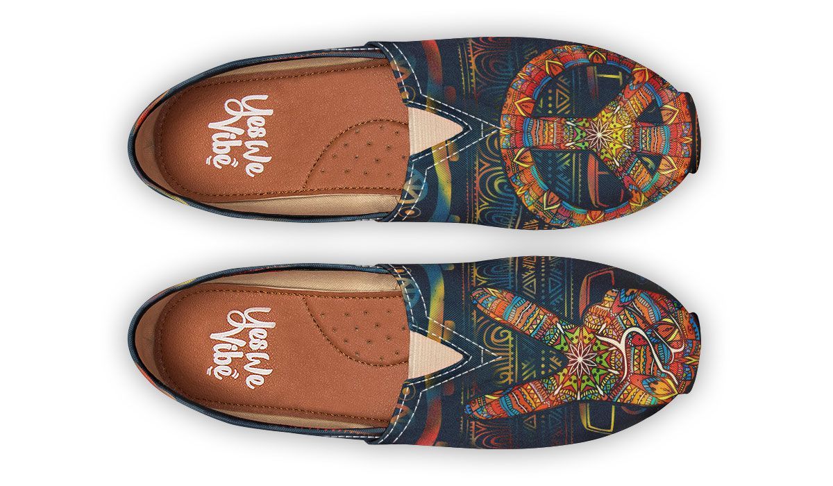 Abstract Color Hippie Bus