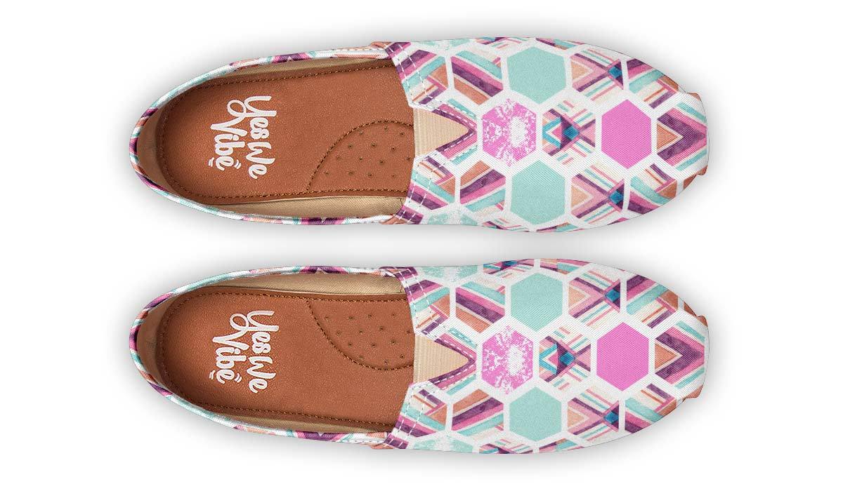 Watercolor Hexagon Pattern