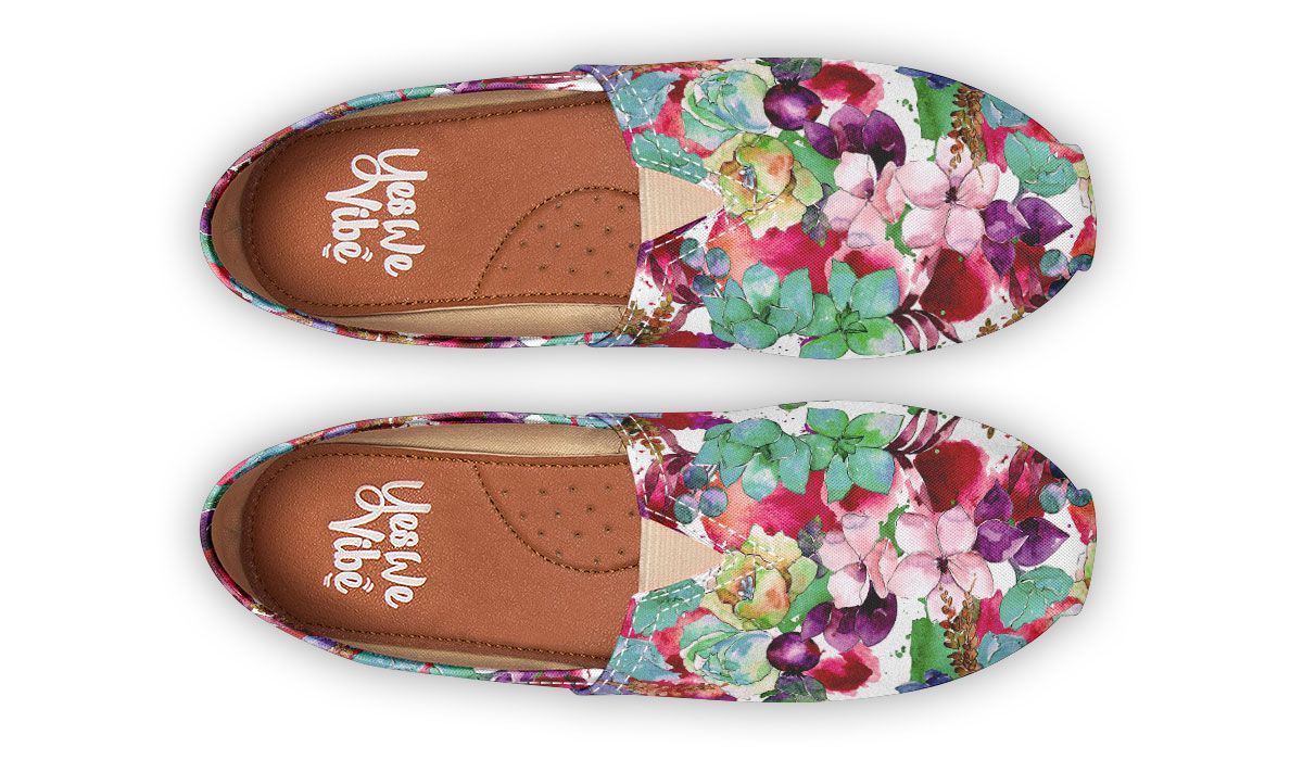 Purple Watercolor Garden