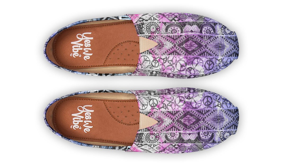 Love Life Purple Blue Stripes