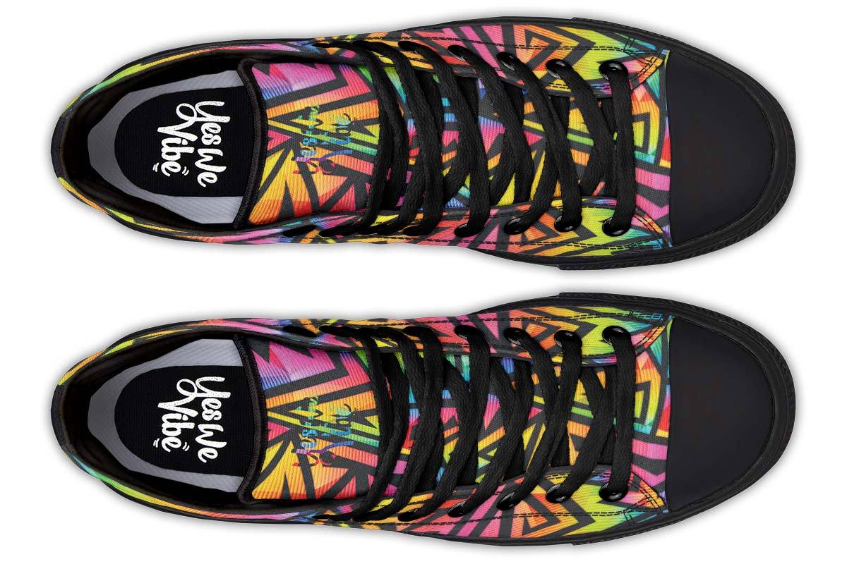 Bright Geometric Pattern