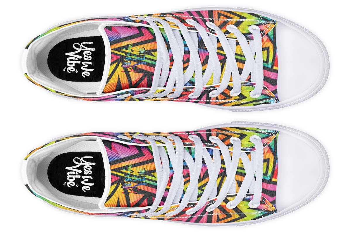 Bright Geometric Pattern