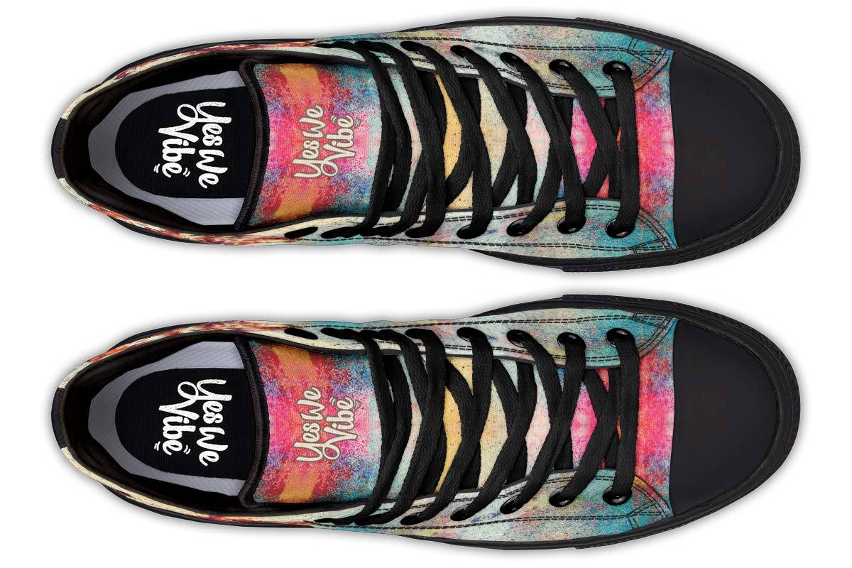 Colorful Paint Giraffes