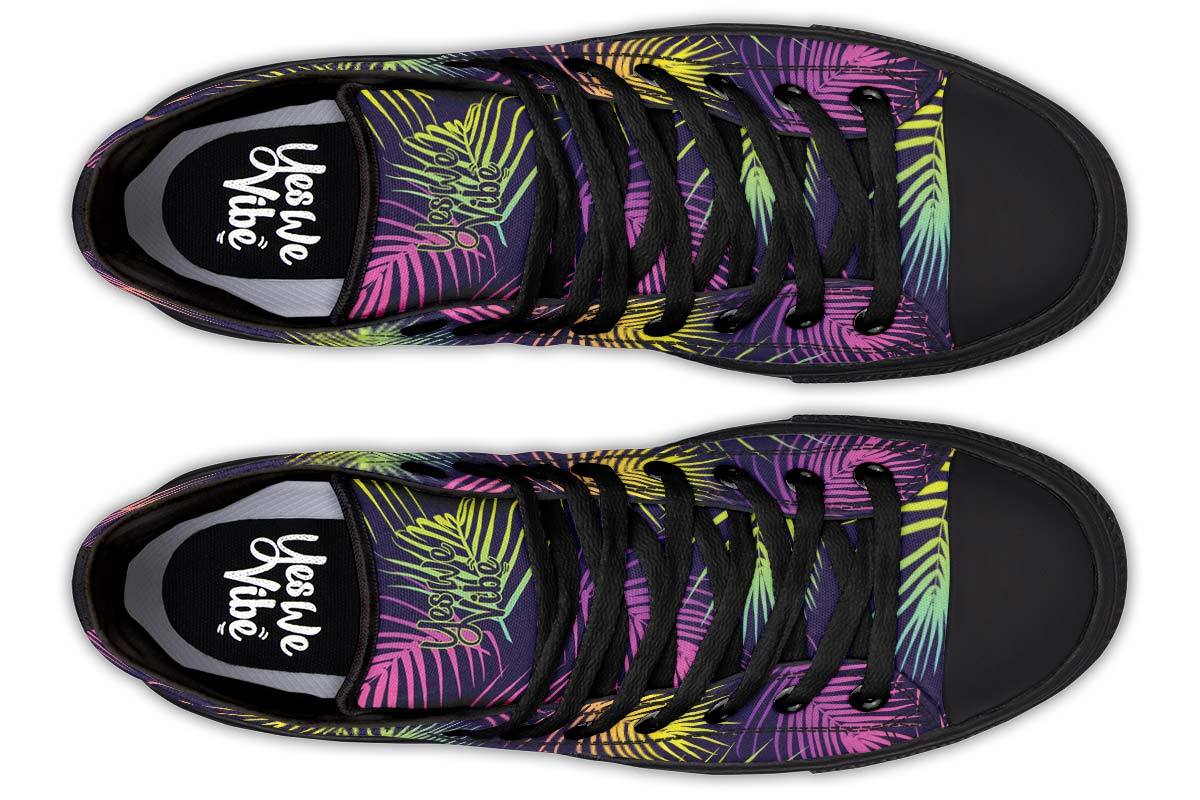 Colorful Palm Leaves