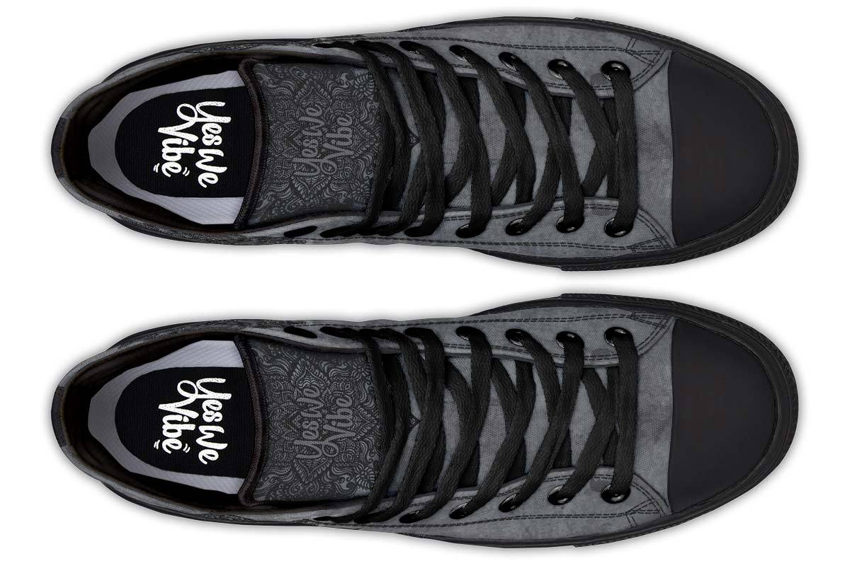 Grey Arabesque Mandala