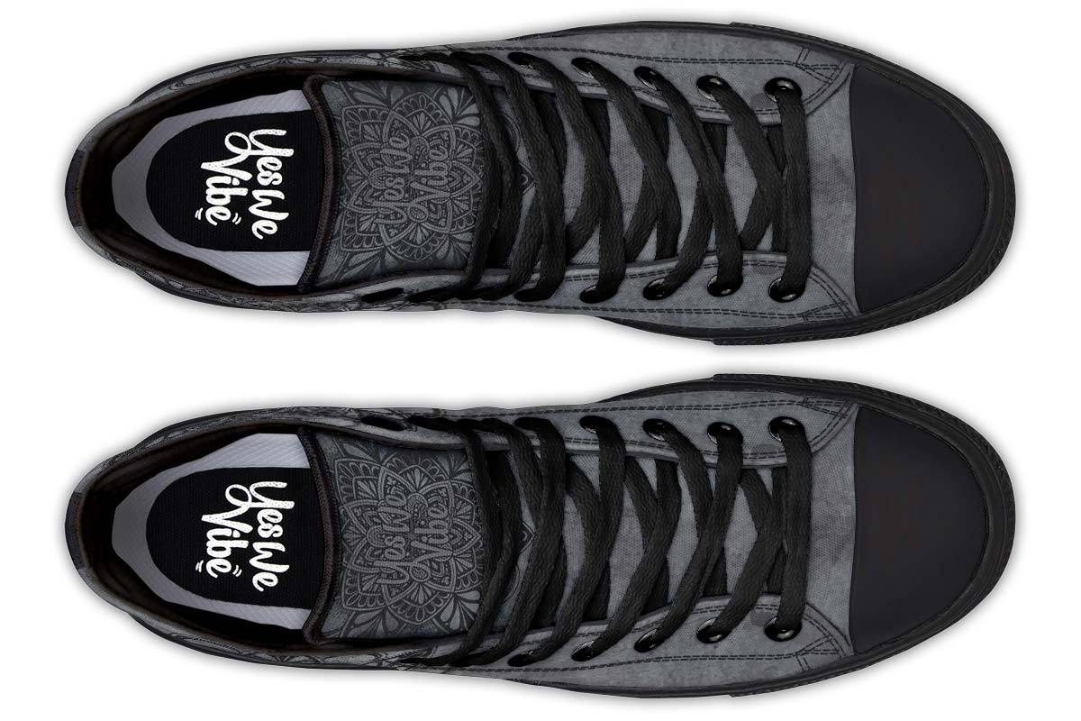 Grey Decorative Mandala