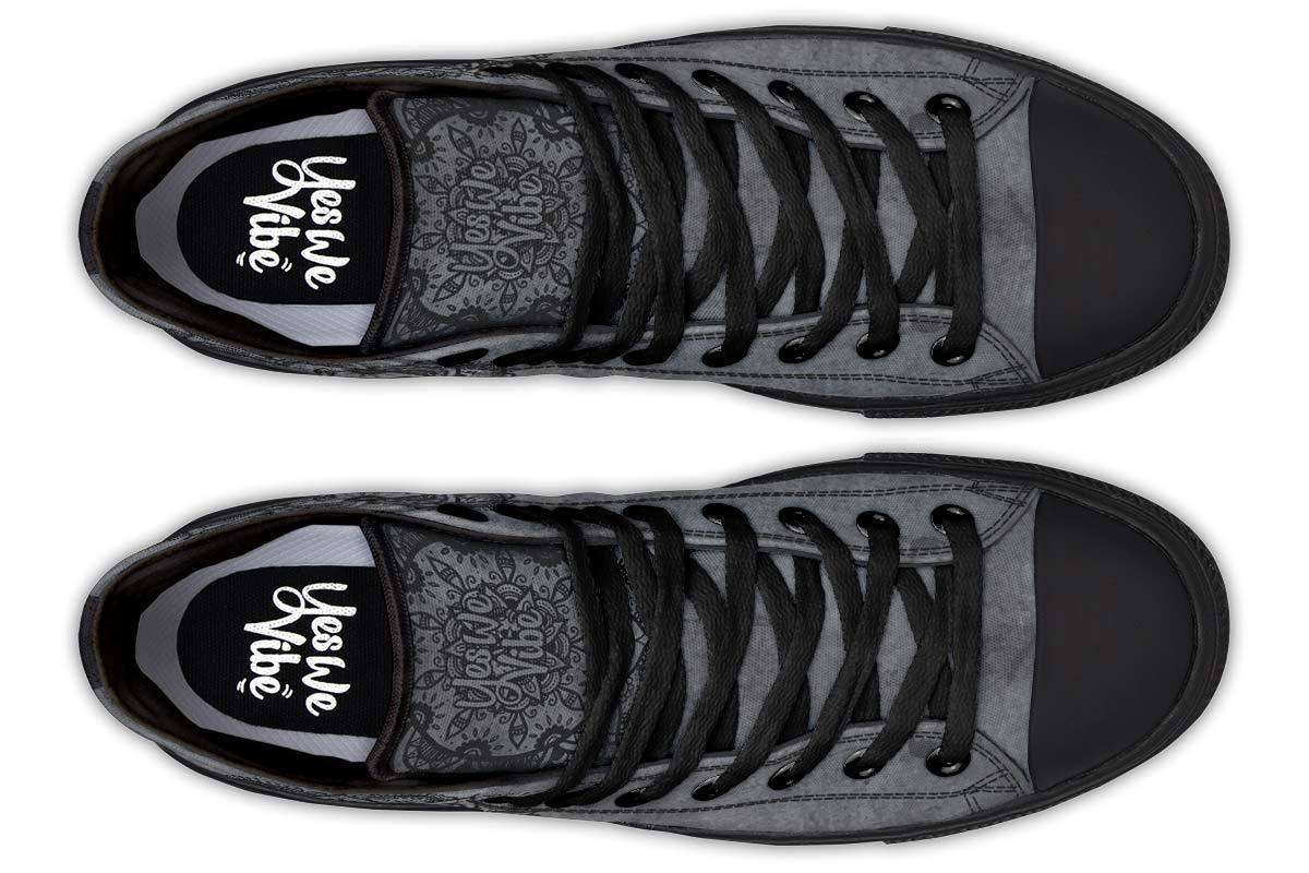 Grey Decorative Mandala Love