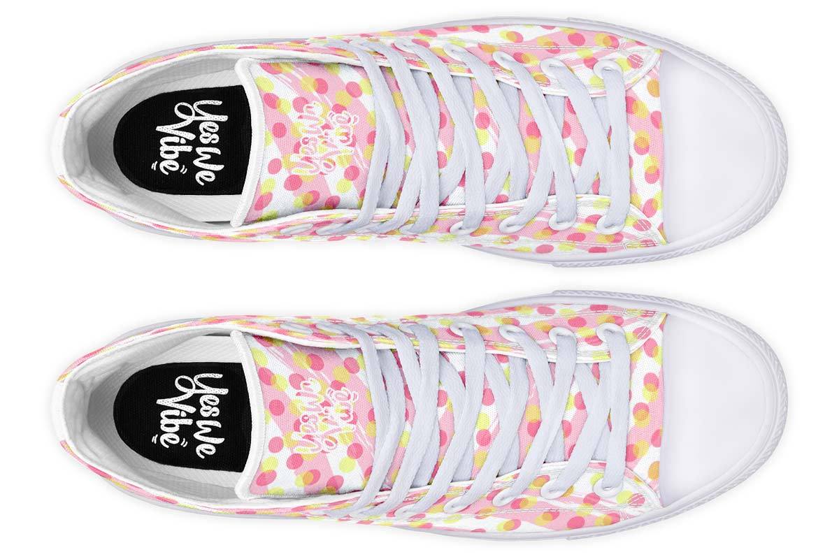 Pink Yellow Dots