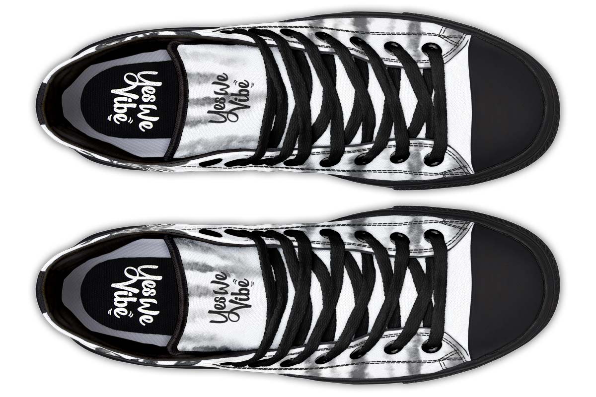 Watercolor Black Zebra Stripes