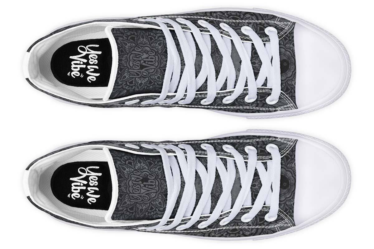 Yin Yang Mandala Grey