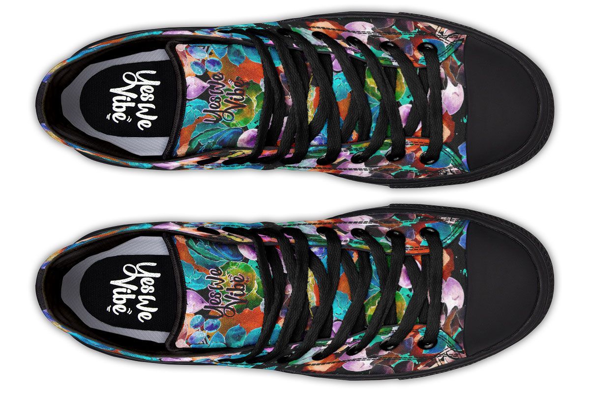 Night Watercolor Garden