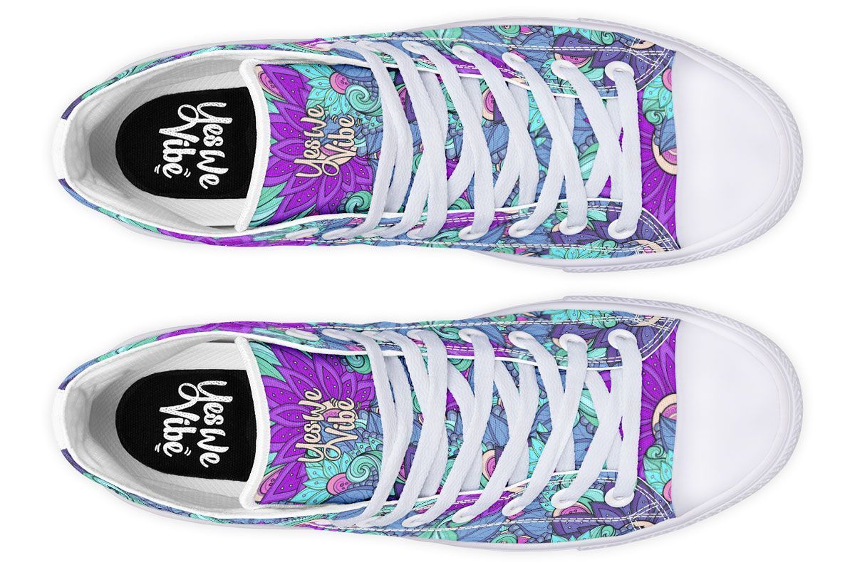 Purple Love Floral Pattern