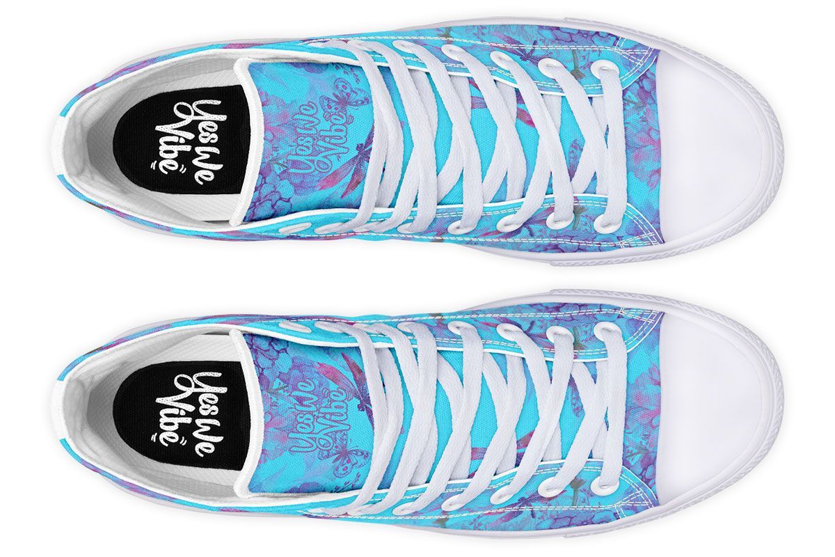 Warm Flowers And Dragonfly