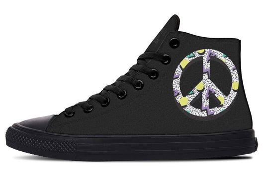 Peace Geometric Black