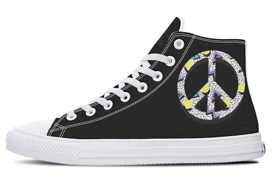 Peace Geometric Black